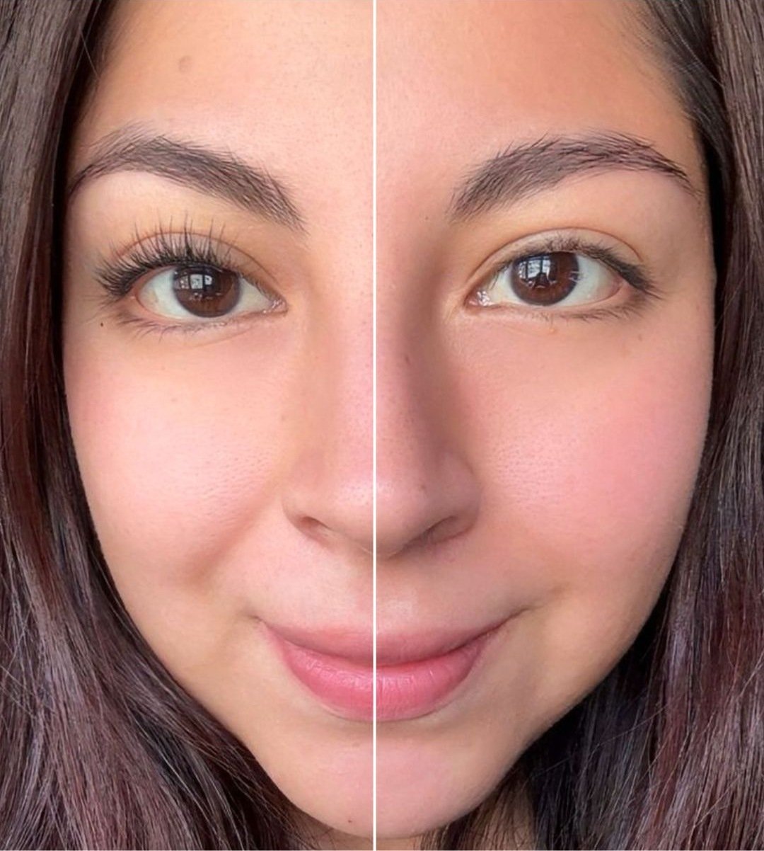Antes y después, estilo Crystal Eyes